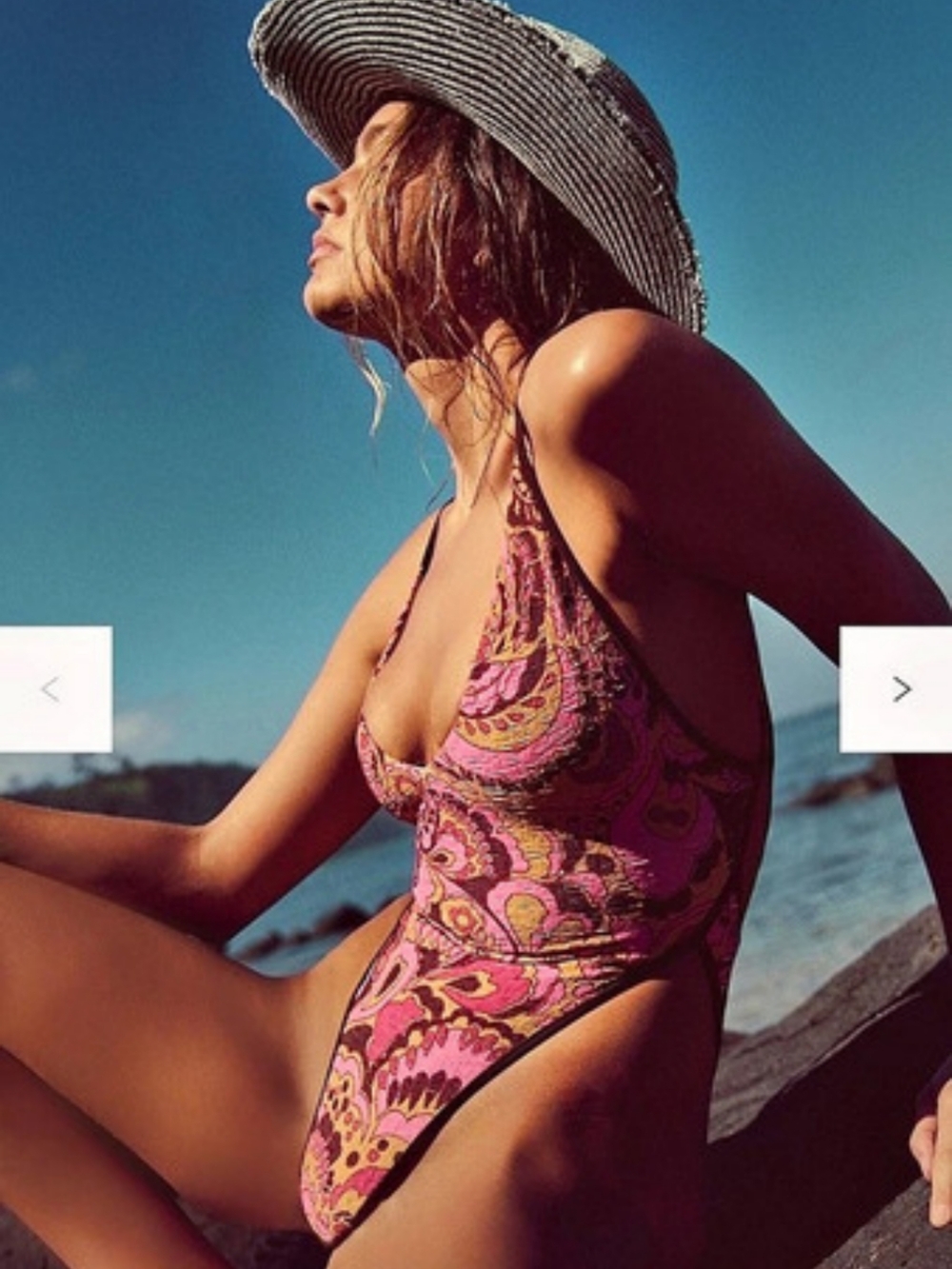 Free People Dylan Distressed Cowboy Hat